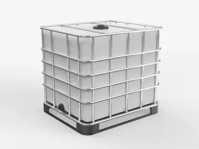 IBC Water Tank Container 3D model