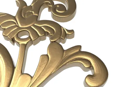  decorative pattern ready for 3D printing 3D model 482