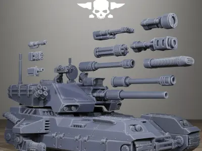 Freeguard Avant Tank 3D print model
