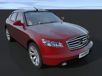 Infiniti FX45 Free 3D model