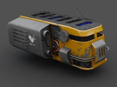 Cargo Ship  3D model