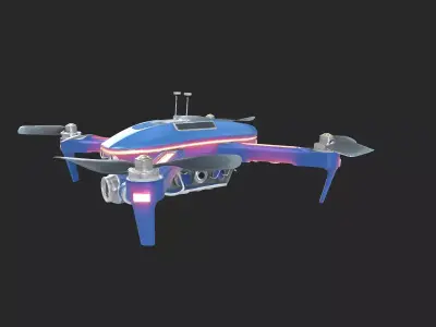 Drone 3D Model for Rendering 3D model