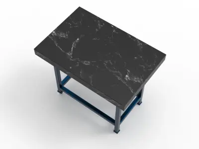 Precision measuring table Low-poly 3D model