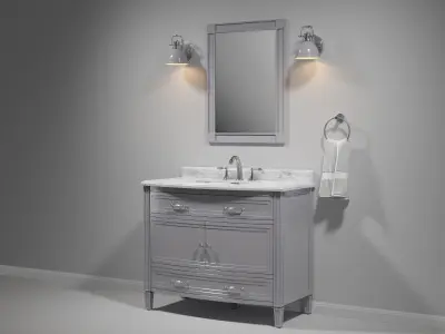 OVE Dacosti 42 Peeble Grey 3D model