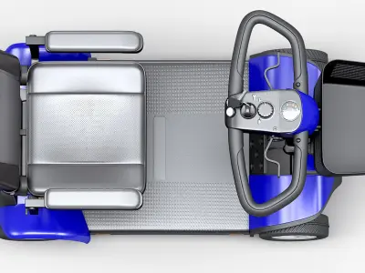  4-Wheel Mobility Scooter 