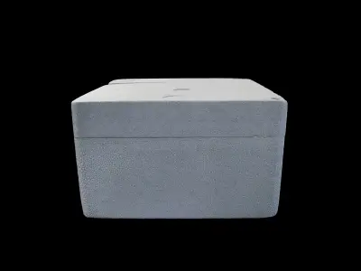 Anydrafts Foam box 02 Low-poly 3D model