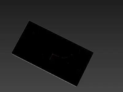 TCAS Pane Low-poly 3D model