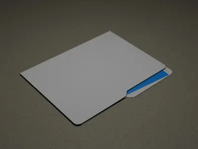 Blueprint Folder Free low-poly 3D model