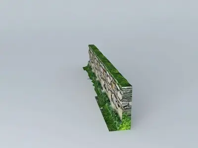 Eco Rail 3D Wall No.3 Old Steam Days Free 3D model