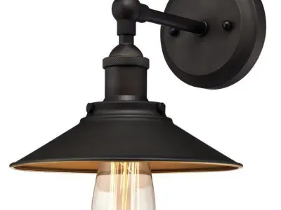 Morganton Light Oil Rubbed Bronze Armed Sconce 3D model purchase
