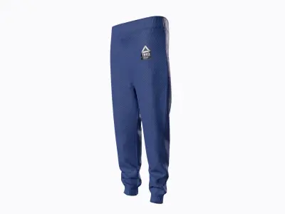 Sweatpants Low-poly 3D model