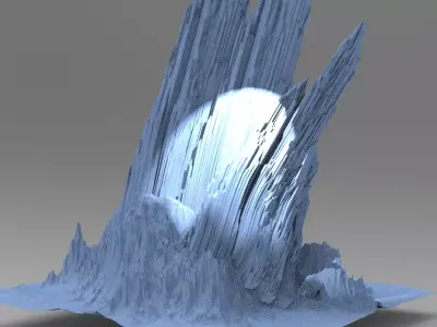 Claw Mountain alien 6  3D model
