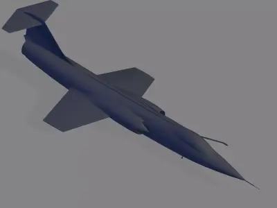 F-104C Starfighter 3D model