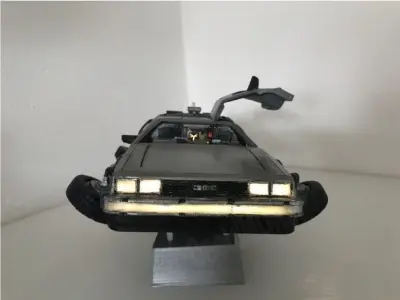 DIY DeLorean Time Machine 3D print model
