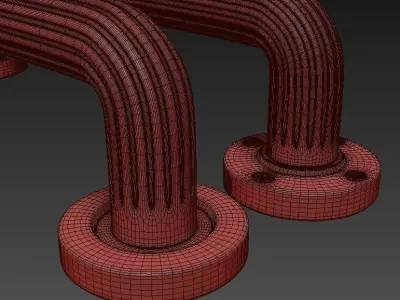 handel 1 set of handles 3D model