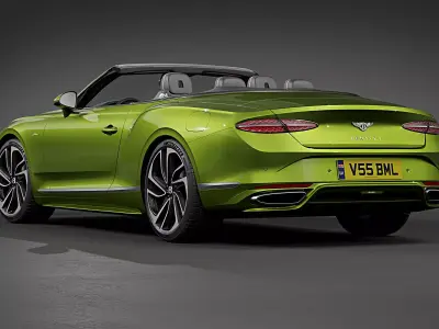 2025 Bentley Continental GTC Speed 3D model