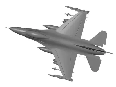 F-16 Fighting Falcon 3D model get
