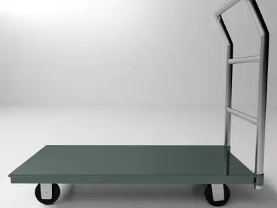 Platform Hand Truck 3D model