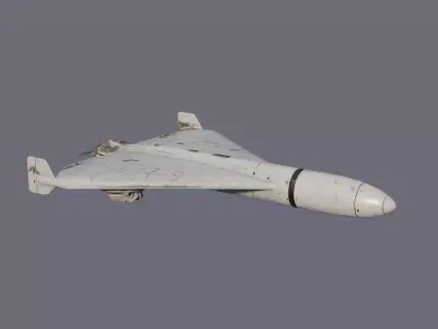 Kamikaze Military Drone Shahed 3D model