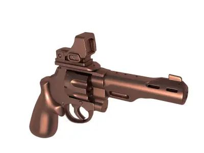 Smith Wesson Model 327  3D print model