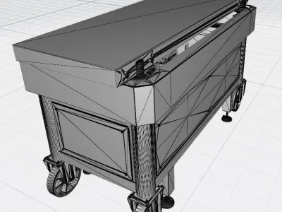 - SteelMotion ChainCart Low-poly 3D model