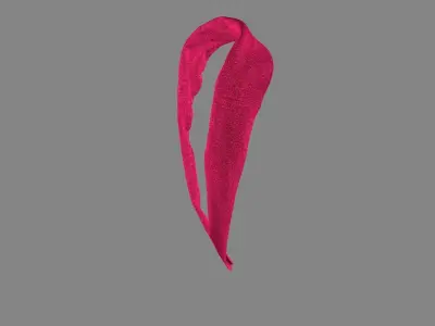 Dress collars scarves and necklaces decorated 3d models 3D model