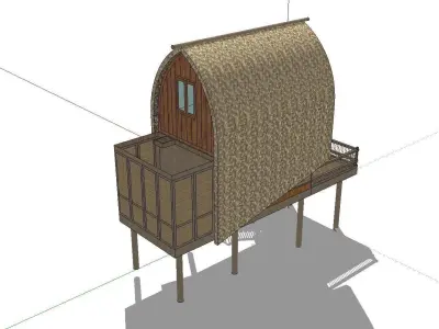 Creative Design-Holiday Cabin-033 3D model