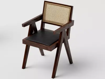 Easy Armchair  Low-poly 3D model