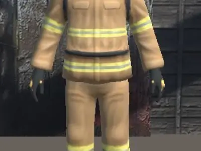 firefighter package add truck  house 3D model