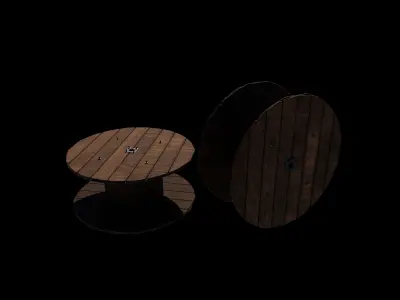 Big Wood Coil 3D model