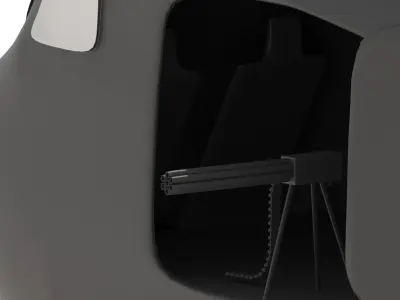 Bell UH-1 Huey toy Bell UH-1 Huey toy 3D model