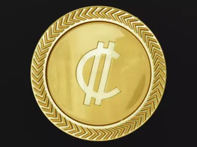 colon coin Free 3D print model