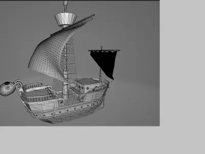 Going Merry One Piece  3D model
