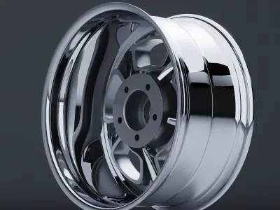 VISION WHEELS 148 Shift Low-poly 3D model