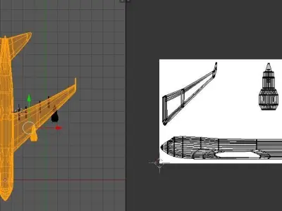 Boing 747 3D model