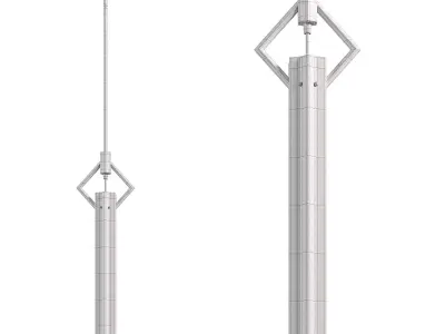 Flambeau Pendant 3D model