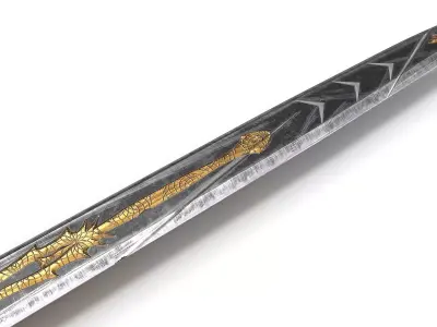 Sword V2 PBR 3D model