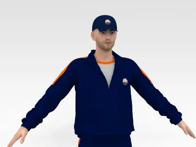 Cricket Coach V2 3D model