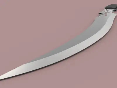 Sword knife 3D model