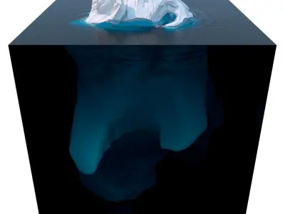 Iceberg 3D model purchase