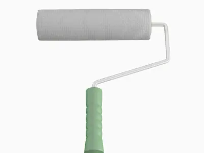 Paint Roller 01 Low-poly 3D model
