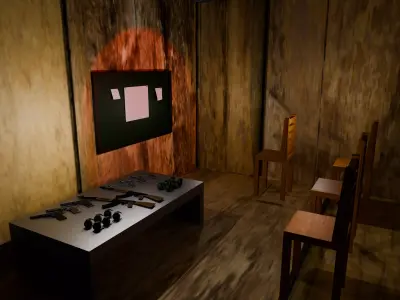 3D operation room  Free 3D model