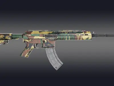 Assault Rifle 3D model purchase