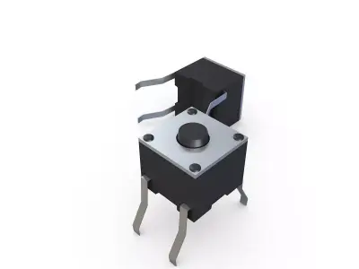Tactile Push Button 3D model
