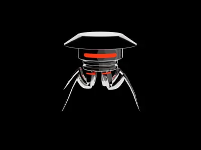 Robotic Spider 3D model