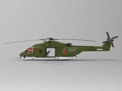 NHIndustries NH90 3D model by Hafcoy