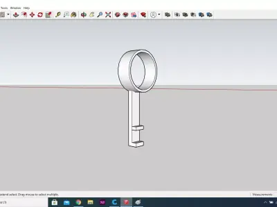 Phantom 3 camera gimbal holder 3D model