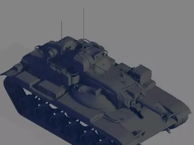 M60A2 3D model