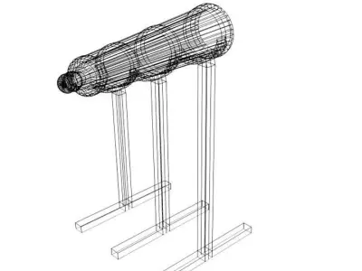 Cannon - Ming Cannon 3D model