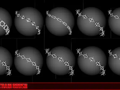 44 iMM Chain    VOL 1   Low-poly 3D model